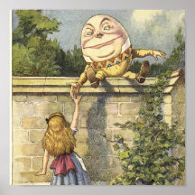 HumptyDumpty Leinwand-Kunst Plakatdruck