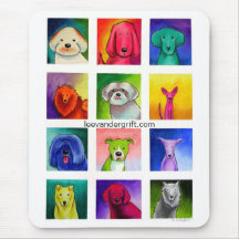 Hündchen Dutzend, Mausunterlage Mousepads