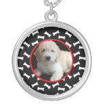 Hundeknochen-kundenspezifischer Foto-Rahmen person Amulett