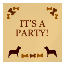 HundeParty Einladung