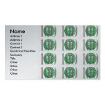 Hundert Dollarschein Visitenkarten Vorlagen