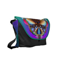 Hundertfüßer-Fraktal-Rickshaw-Bote-Tasche Kuriertaschen