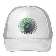 Hungrige Gorilla-Baseball-Mütze