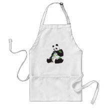 Hungriger Panda Schürzen