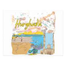 Hurghada Postkarte