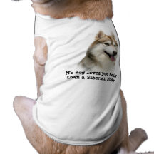 Husky-herrliche Haustier-Kleidung Hunde T Shirts
