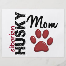 Husky-Mamma 2 Flyer Druck