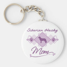 Husky-Mamma Schlüsselanhänger