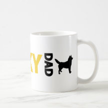 Husky-Vati Kaffee Tasse