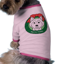Husky-Weihnachten Hunde Shirt