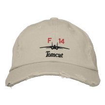 Hut des Golf-F-14 Bestickte Baseballcaps