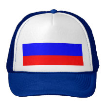 Hut mit Flagge von Russland Truckercap
