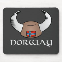 Hut Norwegens Viking Mousepads