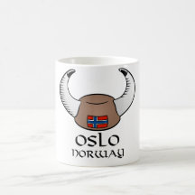 Hut Oslos Norwegen Viking Kaffeehaferl