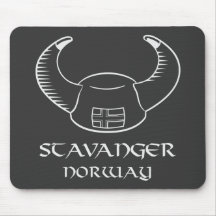 Hut Stavangers Norwegen Viking Mauspad