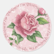 Hütten-Rose, die an Sie Aufkleber - SRF denkt