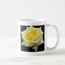 Hybride weiße Blumen Tee-Rosen-"Helmut Schmidt" Kaffee Tassen