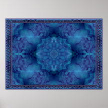 Hydrangea-Schleier-Plakat