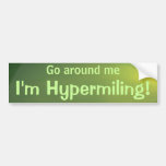 Hypermiling Autoaufkleber II