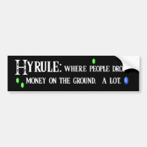 hyrule bumper2 auto sticker