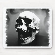 Hysteriskull, das menschlichen Schädel lacht Mauspad
