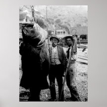 I fingen einmal einen Fisch dieses große Plakat