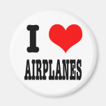 I FLUGZEUGE DES HERZ-(LIEBE) KÜHLSCHRANKMAGNETE