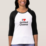 I gegrillter Käse der Liebe-(Herz) Hemd