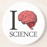 I Gehirn-Wissenschaft (ich kenne Wissenschaft) (i- Bierdeckel