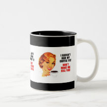 I havent hatten mein coffe schon haferl
