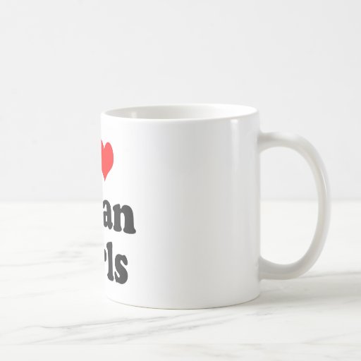 I Herz-Asiats-Mädchen Kaffee Tasse
