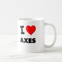 I Herz-Äxte Teetassen