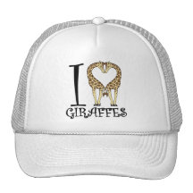 I Herz-Giraffen Retrocap
