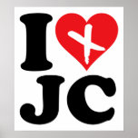 I Herz JC Plakate