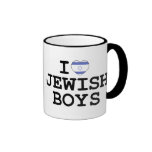 I Herz-jüdische Jungen Tee Tasse