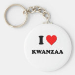 I Herz Kwanzaa Schlüsselband