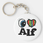 I Herz (Liebe) Alf Schlüsselbänder