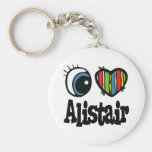I Herz (Liebe) Alistair Schlüsselanhänger