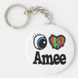 I Herz (Liebe) Amee Schlüsselanhänger