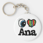 I Herz (Liebe) Ana Schlüsselband