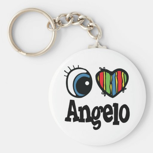 I Herz (Liebe) Angelo Schlüsselbänder