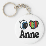 I Herz (Liebe) Anne Schlüsselbänder