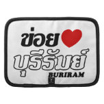 I Herz (Liebe) Buriram, Isan, Thailand Folio Planer
