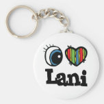 I Herz (Liebe) Lani Schlüsselbänder