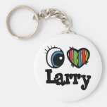I Herz (Liebe) Larry Schlüsselanhänger