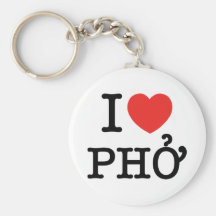 I Herz (Liebe) Pho Schlüsselanhänger