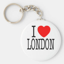 I HERZ LONDON SCHLÜSSELANHÄNGER