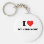 I Herz mein Herbivore Schlüsselband