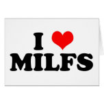 I Herz Milfs Grußkarten