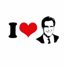 I HERZ MITT ROMNEY 2012 PHOTOSKULPTUREN
